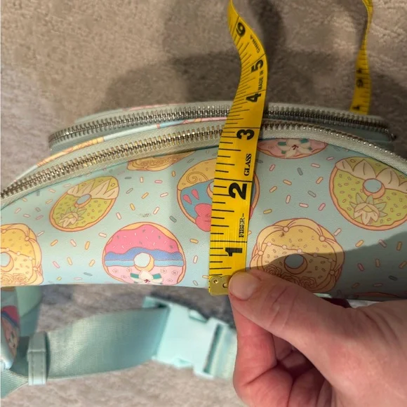 Disney Loungefly Donut Waist Bag - Mint, Pink, Yellow - Picture 9 of 16